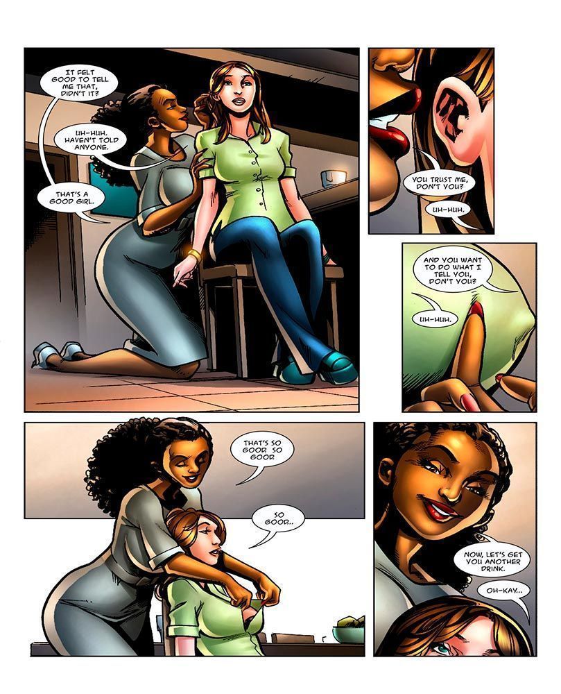 Lesbian Interracial Toon - The Help Yoga Teacher - Comics - Hentai W