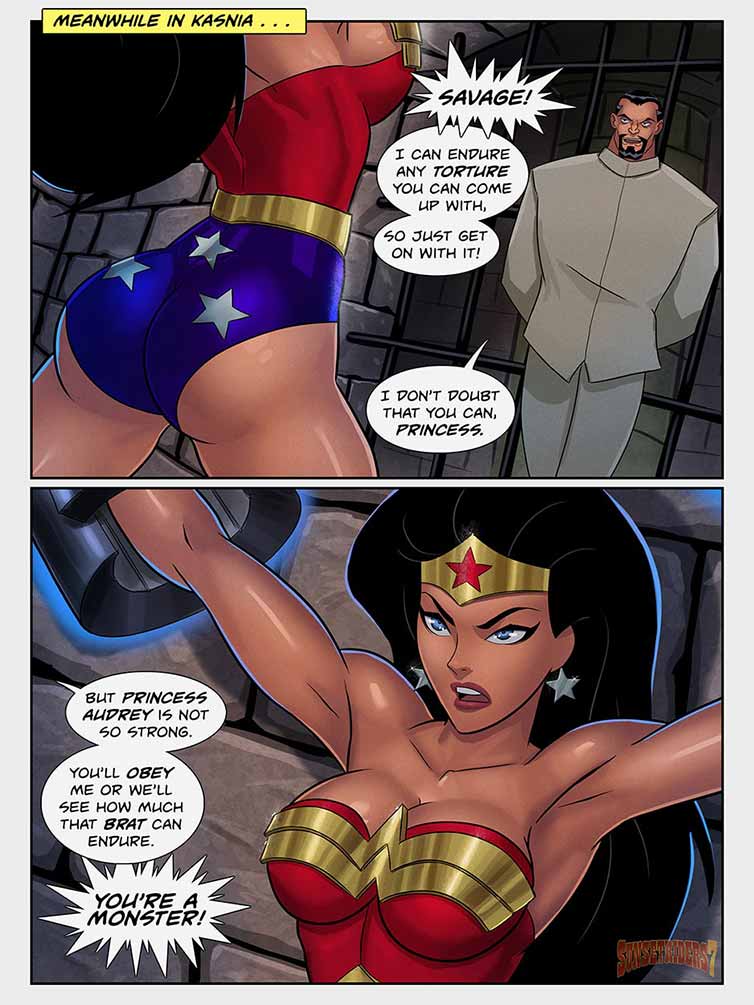 Cartoon Wonder Girl Nude - Wonder Woman vandalized - Heroes - Hentai W
