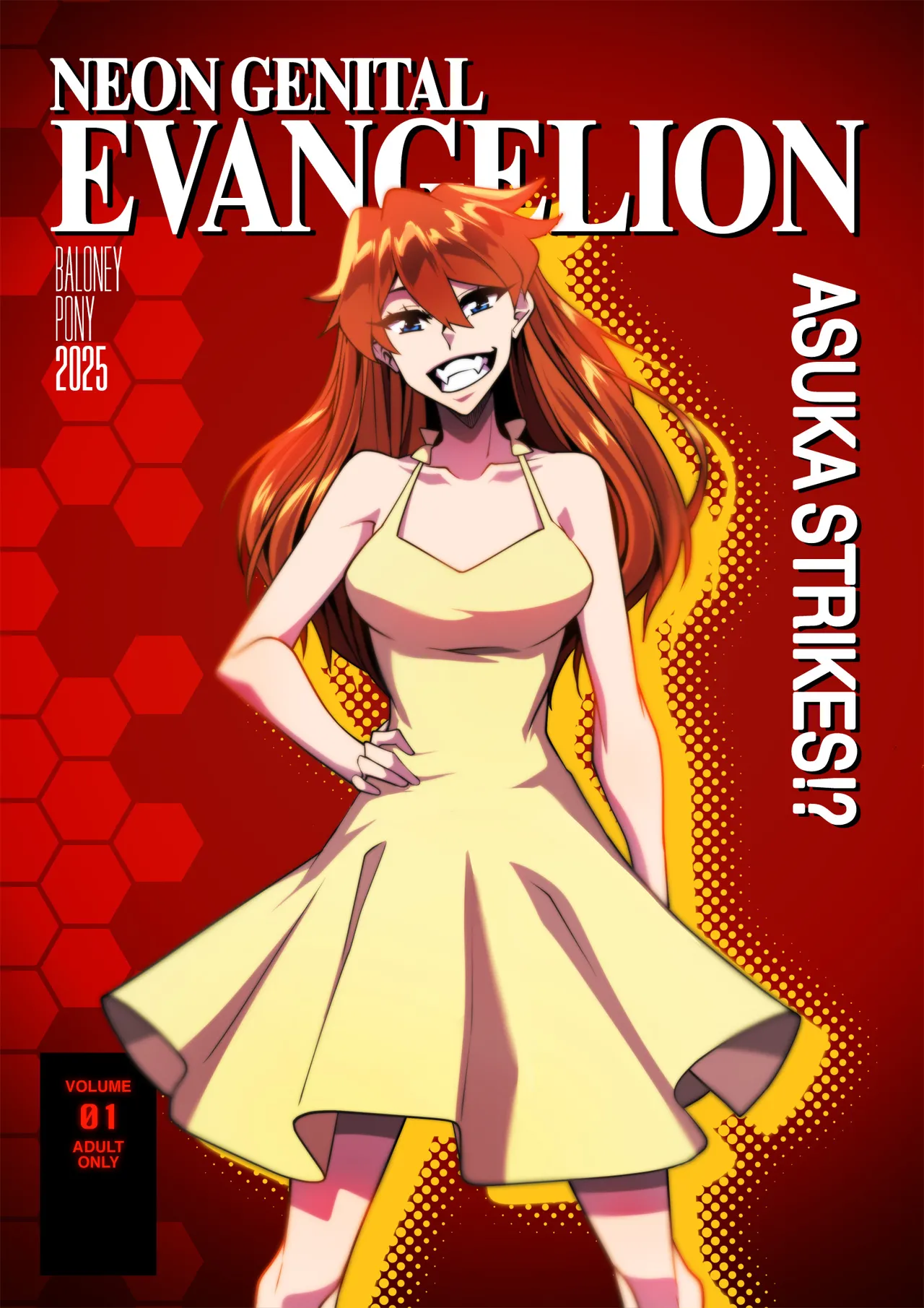 Neon Genital Evangelion Asuka Strikes - Baloney Pony