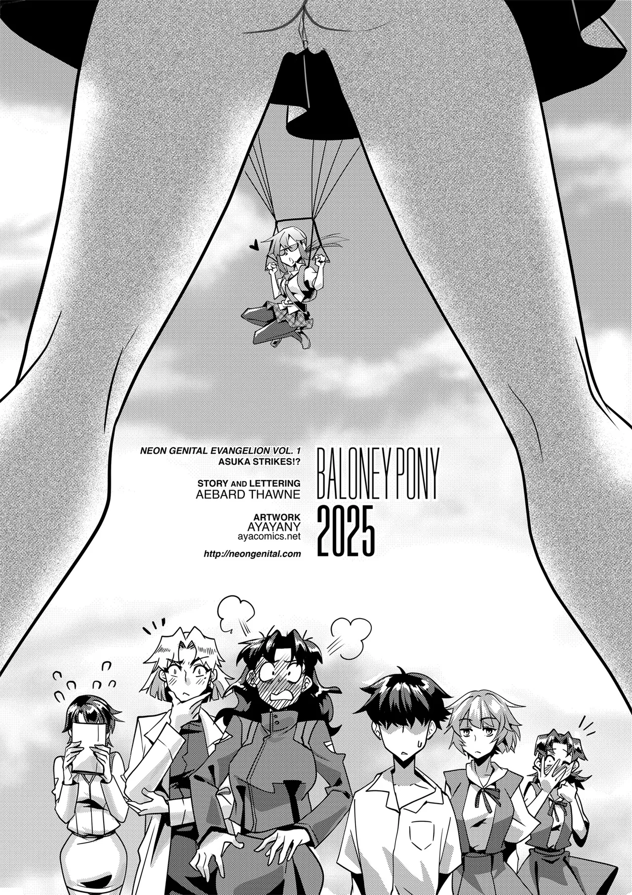 Neon Genital Evangelion Asuka Strikes - Baloney Pony