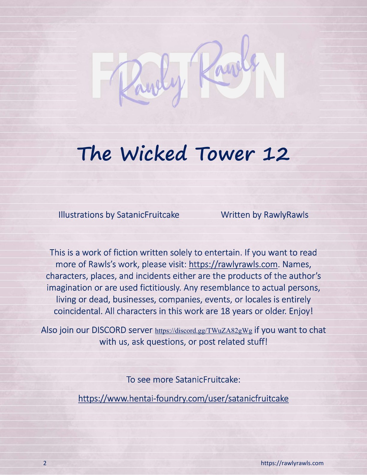 The Wicked Tower. Book id: 2067. Chapter 012. Artist: RawlyRawls.