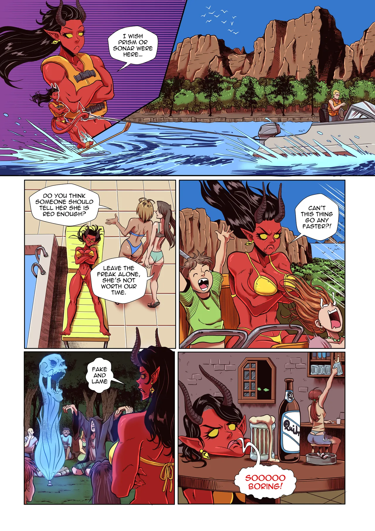 Malevola's Vacation - Ferbiz