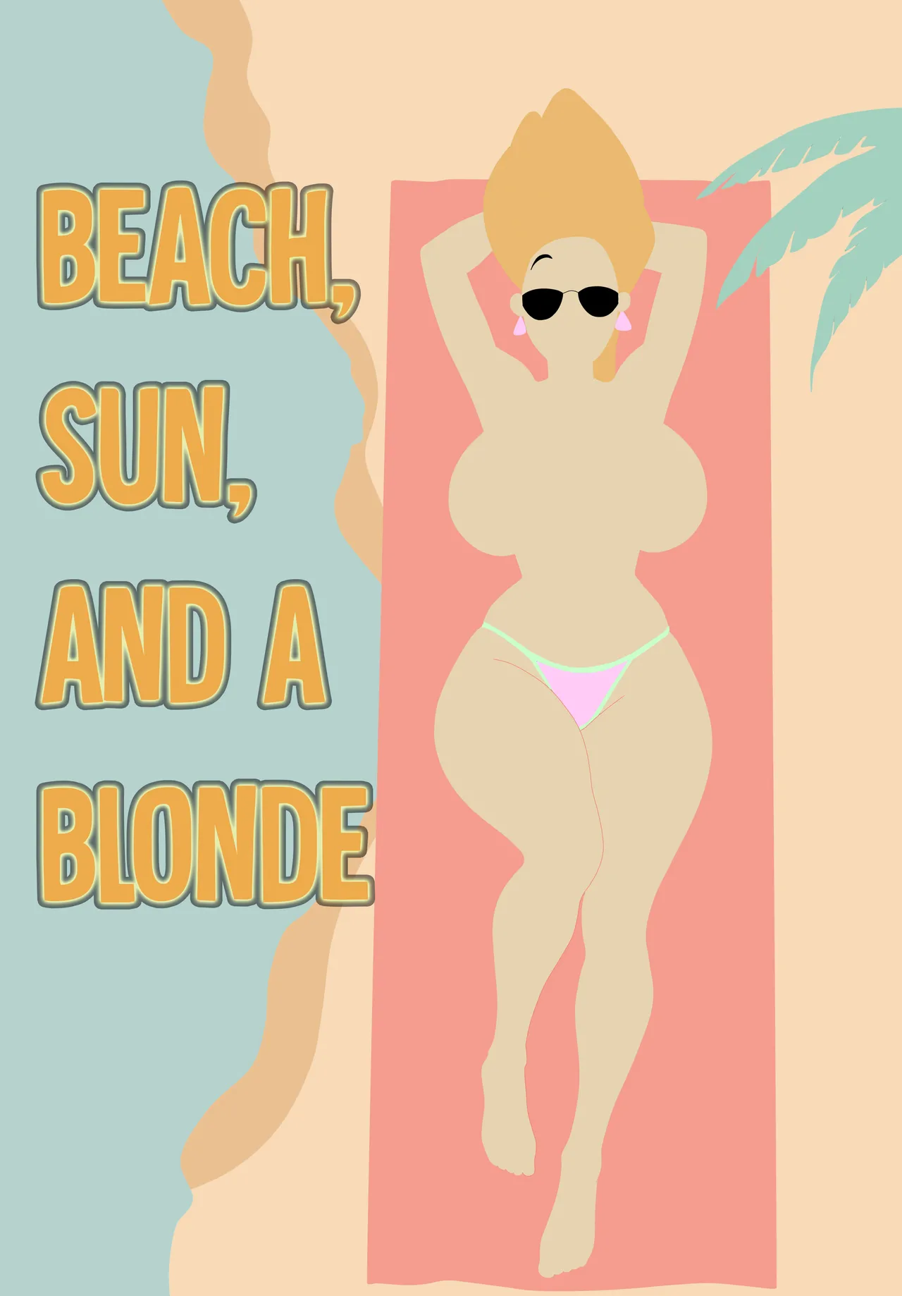 Beach, Sun and a Blonde