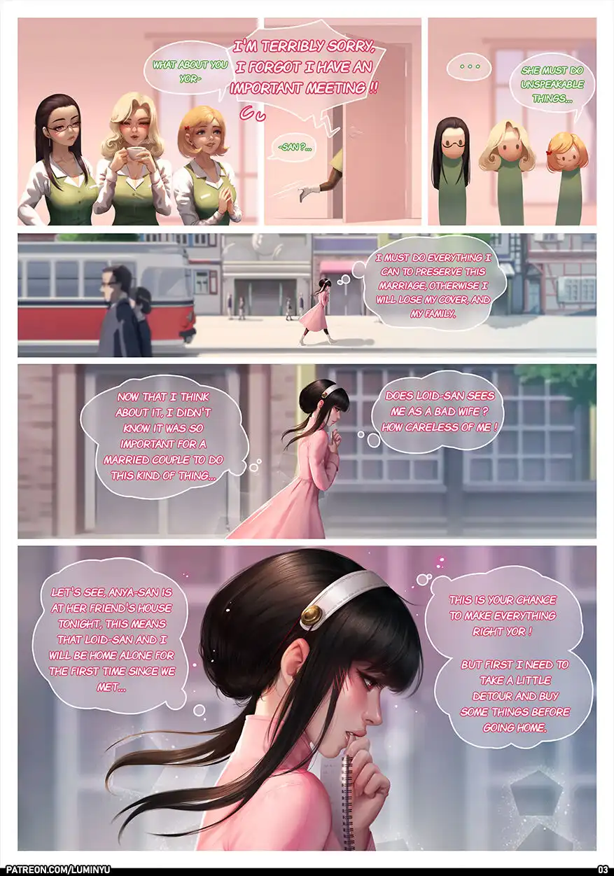 Spy x Family comic - LumiNyu