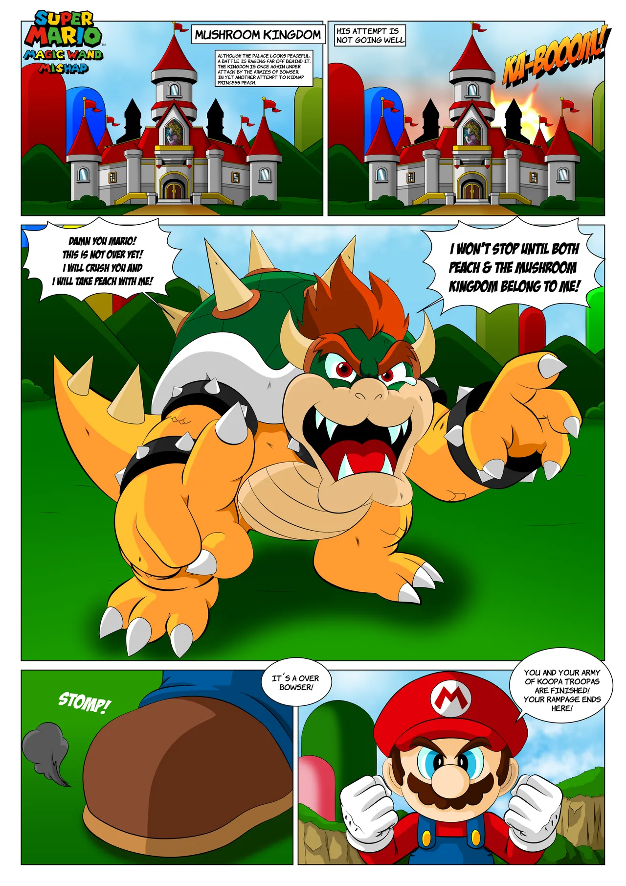 Super Mario: Magic Wand Mishap - Kabuto Gouki