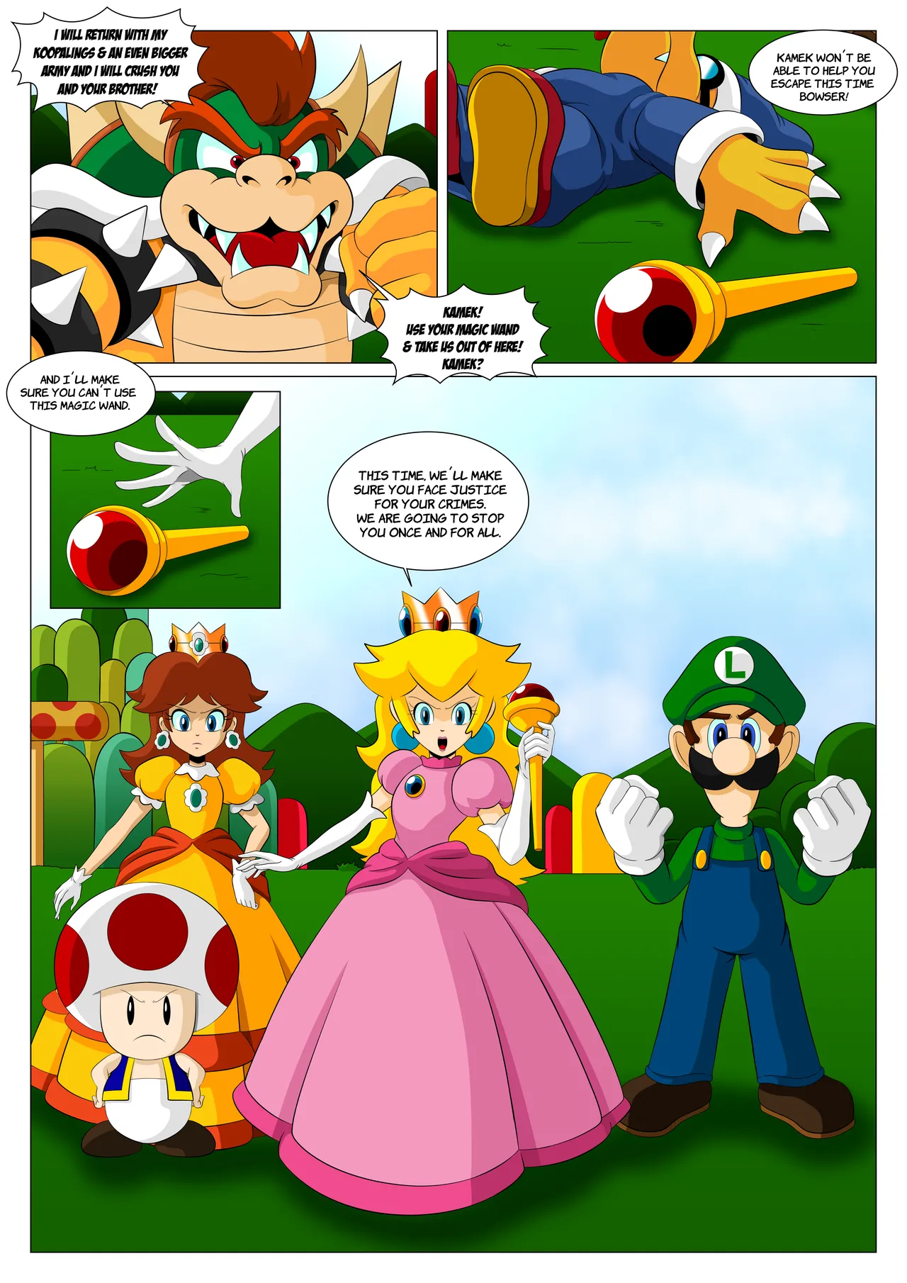 Super Mario: Magic Wand Mishap - Kabuto Gouki